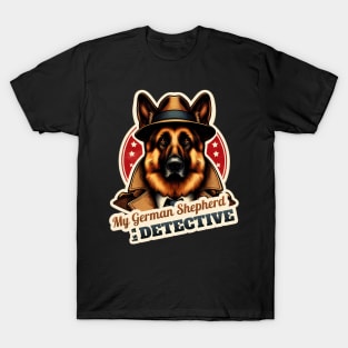 German Shepherd Detective T-Shirt